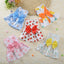 Dog Princess Dress Cute Print Puppy Dresses with Bowknot Sweet Cat Skirt Summer Thin Pet Wedding Party Chihuahua Doggies Clothes