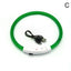 50cm LED Luminous Dog Collar Waterproof And Dustproof Visual Night Dog Walking To Prevent Lost Creative Color Dog Sub-sign Light