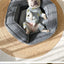 Deep sleep hexagonal dog sofa French fighting kennel dog bed fully removable and washable pet bed thick warm dog cushion