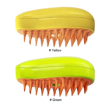 3 in 1 Cat Hair Removal Combs Steam Brush Steamy Dog Brush Electric Spray Cat Hair Brushes for Massage Pet Grooming Comb