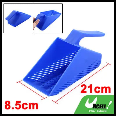 Blue Plastic Aquarium Fish Tank Gravel Sand Scraper Cleaning Pan Shovel Universal Fish Tank Cleaning Tools