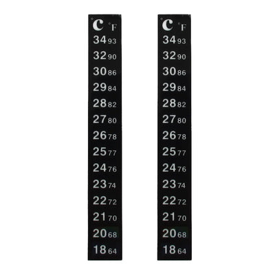 UXCELL Aquarium Glass Sticker Thermometers Digital Fish Tank Fridge Thermometer Sticker Measurement Tools Fish Tank Accessories