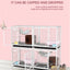Outdoor Animal Cage Metal Pet Breeding Cage Stainless Steel Wire 6-Door 3-Layer Cat Cage With Wheels