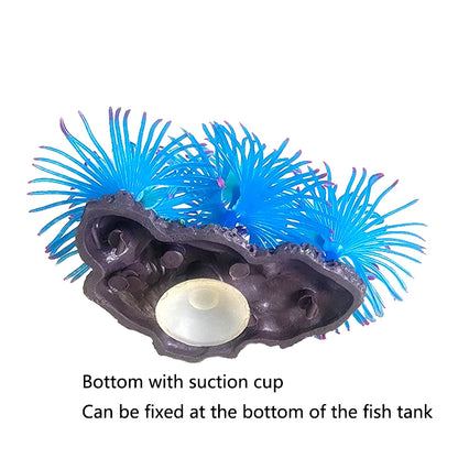 Artificial Underwater Coral Aquarium Fish Tank Simulation Decoration Aquarium Backgrounds Plants Water Grass Decora Beautiful