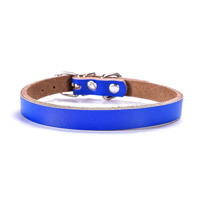 Adjustable Dog Collars Genuine Leather Pet Dog Collar Leash Lead For Small Medium Large Dogs Bulldog Pugs Beagle Dogs Supplies