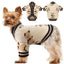 Luxury Dog Sweater Pet Cardigan Striped Knitted Dog Coat Chihuahua Warm Clothes Winter Jackets for Dog Bichon Dog Accessories