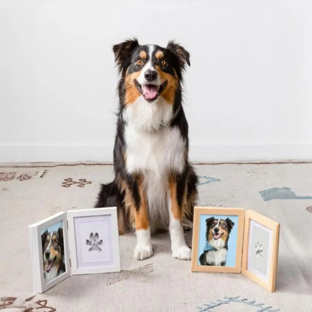 Paw Print Ink Pads DIY Keepsake Pawprint Maker Clean Touch Baby Foot Printing Kit Handprint Ink Pad Dog Nose Print Kit
