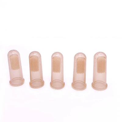 1Pcs Dog Pet Finger Toothbrush Dog Toys Environmental Protection Silicone Glove For Dogs Cats Teeth Cleaning Pet Accessories