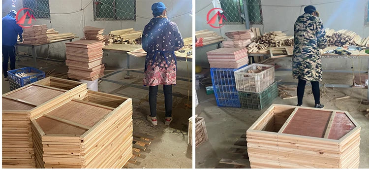 in stock FCS Cheap Outdoor Wooden small animal cage pet rabbit hutch bunny House