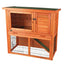 Quality outdoor cheap wood animal cage pet rabbits hutches bunnies wooden rabbit house hutch