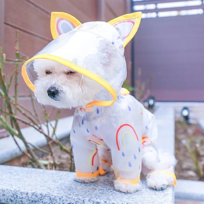 Rain Coat for Dog Raincoat Waterproof Clothing Pieces Dogs Accessories Pet Clothes Puppy Large Clothings Acsessorie
