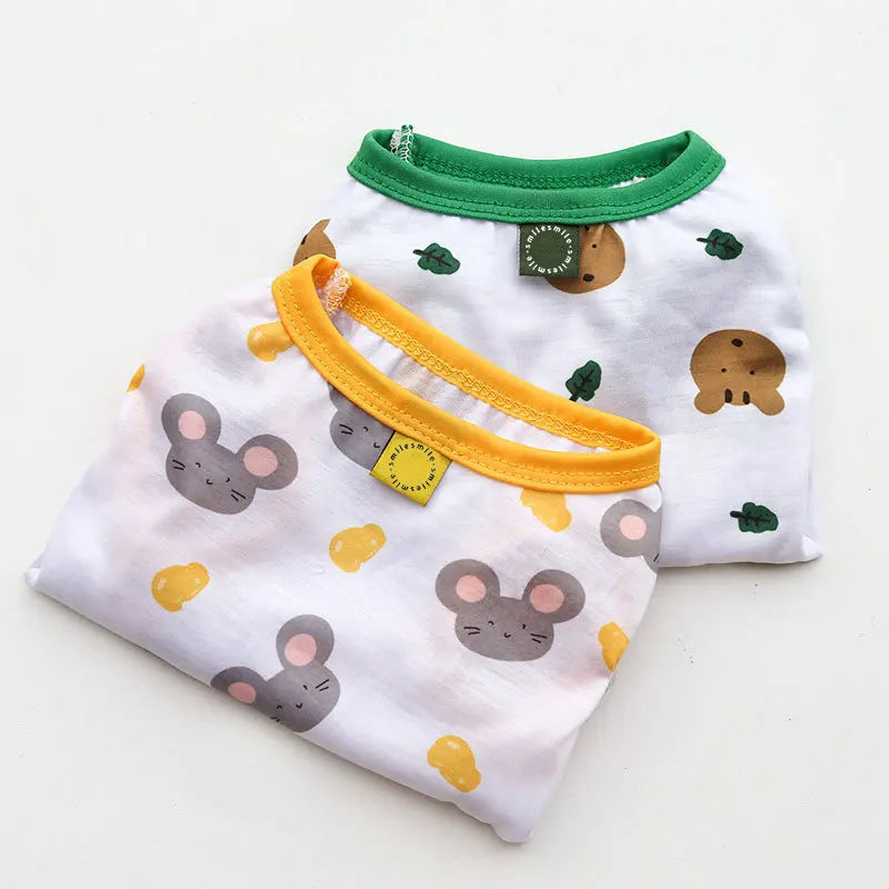 Large dog Summer  Tank Top Outdoor Breathable Short Sleeve Big dog  Pet Teddy cat Clothing T-shirt dog shirt  puppy clothes