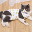 Cat Sleeveless Shirt Cat Recovery Suit Breathable E-Collar Alternative Vest for Cat Small Puppy Cute Printed Cotton Pet Clothes