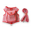Dog Harness with Backpack andLeashes Set, Luxury Brand Designer Pet Self Carrier Pet  Harness Backpack for Small Medium Dogs
