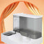 Large Capacity Automatic Cat Food Dispenser Drinking Water Bowl Pet Supplies Wet and Dry Separation Dog Food Container
