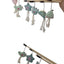 Cat Toy Cat Teaser Sticks Wooden Rod Funny Cat Stick Light Color Plush Doll Elastic Rope With Bell Cat Self-hi Toy