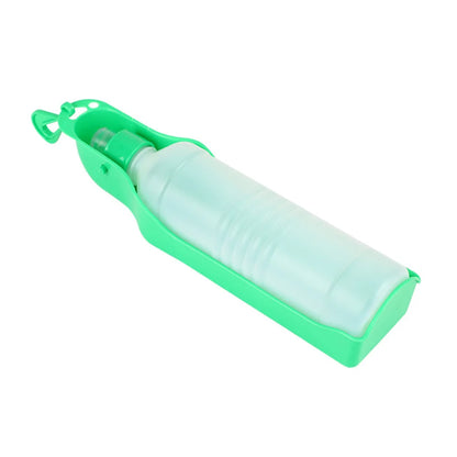 Outdoor Travel Dog Water Bottle for Walking Portable Dog Water Dispenser Pet Drink Cup with Rotatable Clamshell Sink 250ml 500ml