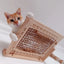Cat Climbing Shelves Cat Tree Tower Wooden Hammock With Jumping Platform and Ladders for Cat Sleeping and Playing Cats Furniture