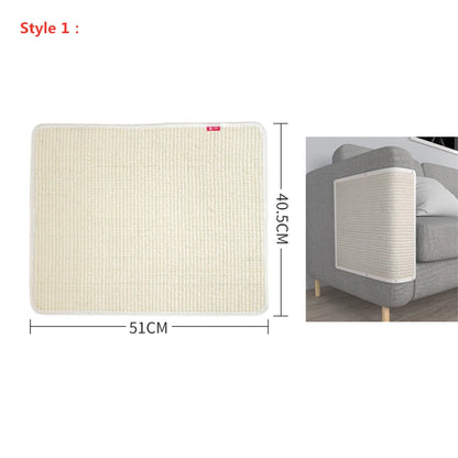 Cat Kitten Pet Toy Scratch Board Pad Sisal products Sofa Furniture Protector Cat Claw Care Product Cats Scratcher Paw Pad