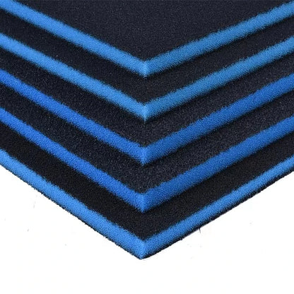30cmx25cmx2cm Aquarium Activated Carbon Filtration Foam Bio.Sponge Fish Tank Biochemical Filter Sponge Pad Skimmer Sponges New