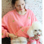 Dog Hoodie Dog Costume Pet Clothes Dog Clothes for Parent-child Wear Spring and Autumn Parent-child Wear Keep Warm Embroidery