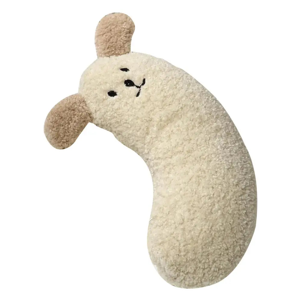 Pet Dog Dog Cat Pillow Protects Cervical Spine Deep Sleep U-Shaped Pillow Kitten Puppy Pillow Half Moon Calming Toy