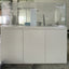 Customized Sizes large and medium fish tank aquariums for marine and freshwater with overflow sump cabinet