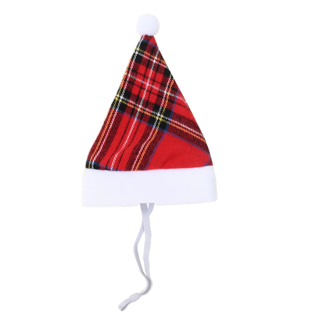Pet Cat Dog Christmas Hat Cap Puppy Dog Accessories for Small Dogs Dog Costume Dog Hats for Cats Dog Costumes Pet Supplies