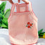 Sweet Puppy Dog Camisole Vest for Small Dogs Summer Pet Clothes Pomeranian Maltese Shirts mascotas Flower Embroidered Clothing