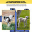Calf Blanket Blue Waterproof Livestock Protector Blanket Oxford Fabric Thickened Calf Coat Calf Warmer Soft Protector Jacket