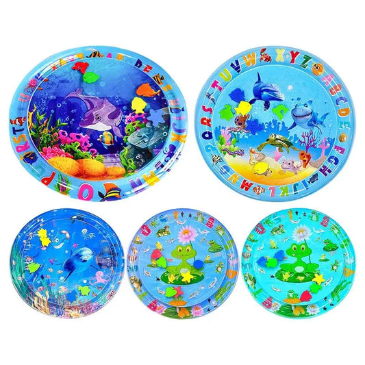 Water Play Mat For Cats Water Mat For Cat And Dog Thickened Water Sensory Playmat Pet Playing Water Sensory Pad 65cm