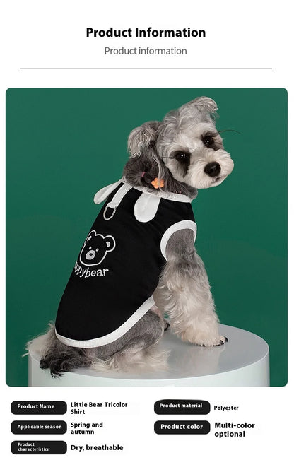 Dog clothes for small dogs Summer Comfortable Breathable T-shirt Puppy Cats Clothing Hooded Dog costume Summer chihuahua clothes