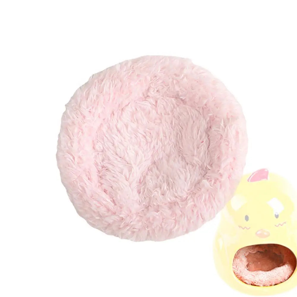Bird Cotton Nest Coconut Shell Parrot Warm Nest Mat Bird Sleeping Tool with Thickened Edge for Pets Bird Budgie Parakeet