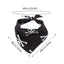Dog Scarf Pet Costume Saliva Towel Adjustable Pumpkin Dog Scarf Triangle Pet Scarf Skull Washable For Boy Girl Toy