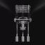 Plastic 2 3 4 5 6 Way Aquarium Air Splitter Valve Fish Tank Air Pump Flow Splitter Distributor Pump Valve Tap Control Switch New