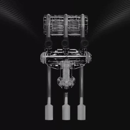 Plastic 2 3 4 5 6 Way Aquarium Air Splitter Valve Fish Tank Air Pump Flow Splitter Distributor Pump Valve Tap Control Switch New