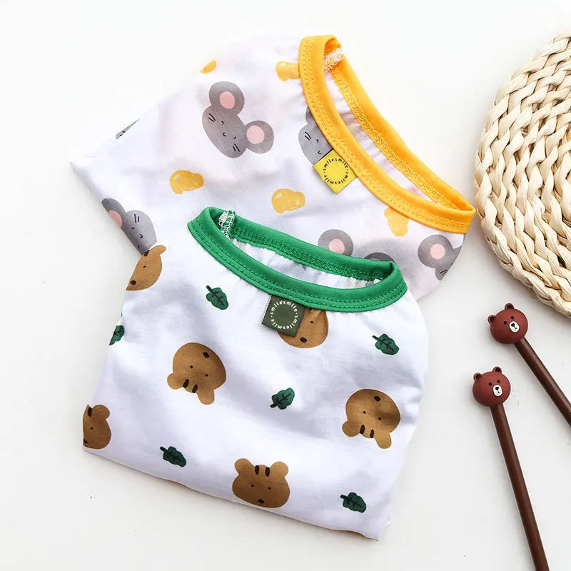 Large dog Summer  Tank Top Outdoor Breathable Short Sleeve Big dog  Pet Teddy cat Clothing T-shirt dog shirt  puppy clothes