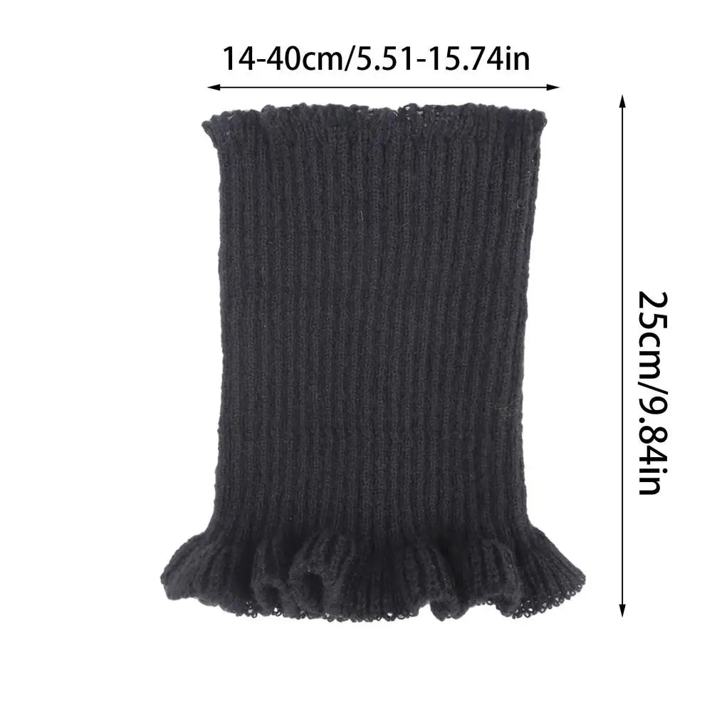 Winter Dog Scarf Ear Protector Knitted Dog Snoods Pet Scarf Noise Ear Protection Comfortable Calming High Elasticity Pet