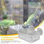Reptile Ledge Feeder Suction Cup Gecko Ledge Feeder Anti-Escape Mealworm Bowl Durable Feeding Basin Pet Supplies