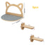 Cat Tree Tower Cat Hammock Cats House Scraper For Cat Stairway Corner Platform & Z-Shaped Channel For Cat Climbing & Training