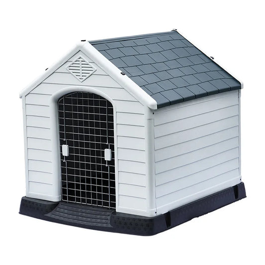 Stray kennel outdoor rainproof waterproof kennel pet dog shed large and small dog cage house type dog house outdoor