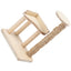 Miniature Cat Climbing Frame Tree House Layout Prop Furniture Model Birch Adornment Ornament Mother Child Wooden