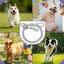 Silver PVC Coated Steel Wire Rope Traction Hook Dog Leash Cable For Big Dogs replacement