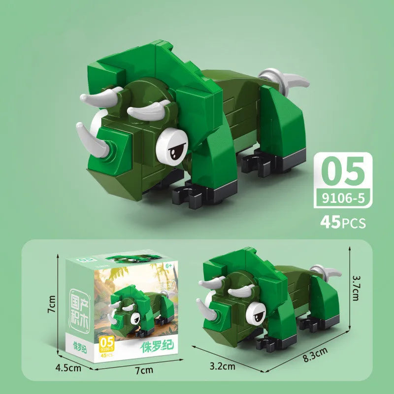 Insect World Animals Scorpion Mantis Ants Spider Birds Marine Animal Building Blocks Toys Desktop Ornaments Bricks Kids Gift
