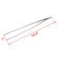 UXCELL 27-48cm Aquarium Curved Straight Tweezers Water Grass Clip Fish Tank Aquatic Plants Cleaner Tools Reptile Feeding Tongs