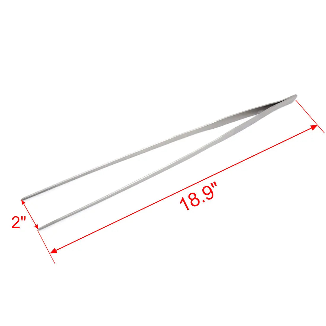 UXCELL 27-48cm Aquarium Curved Straight Tweezers Water Grass Clip Fish Tank Aquatic Plants Cleaner Tools Reptile Feeding Tongs