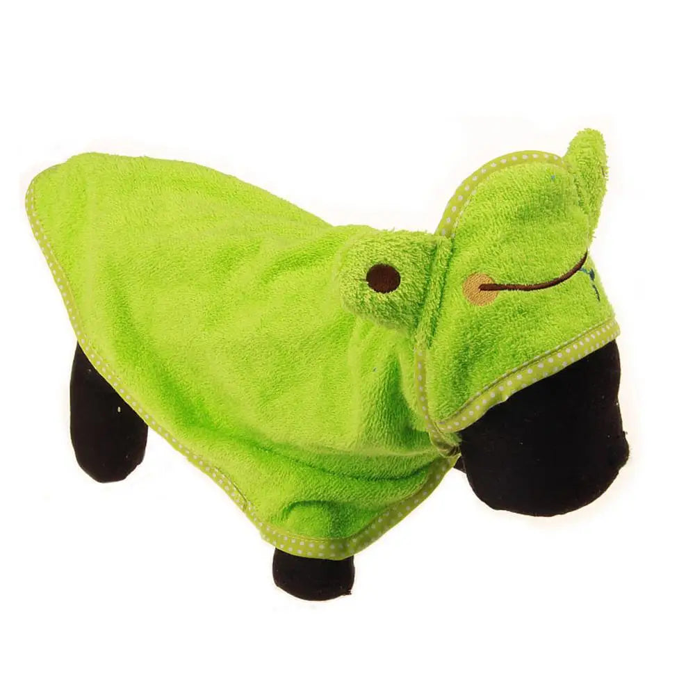 Pet Bath Towel Quick Drying Dog Towel Super Absorbent Soft Microfiber Bath Towel With Hoodie Lightweight For Drying Dogs Cats