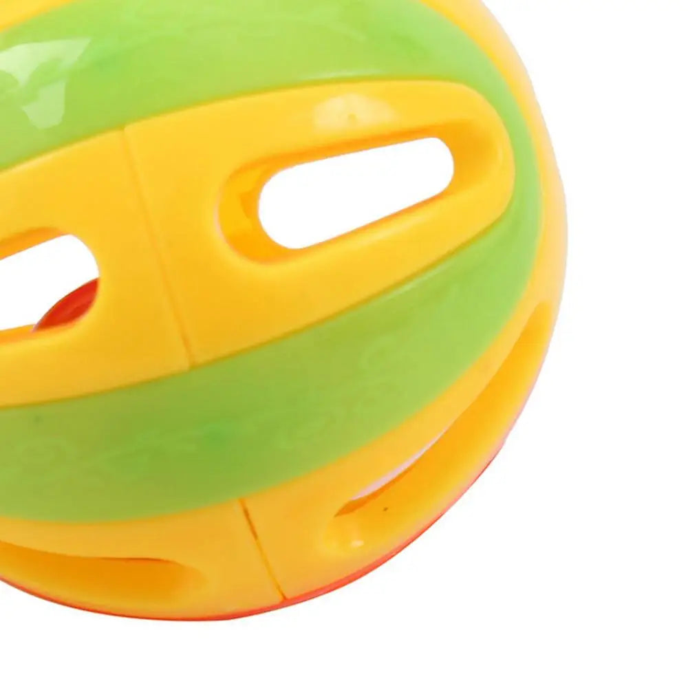 Cat Jingle Balls Cat Pounce Jinggle Ball Large Hollow Cat Rattle Ball Interactive Kitten Chasing Toys Kitten Pets Supplies