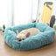 Rectangle Plush Dog Bed Winter Warm Mat Small Medium Big Pet Cat Dog Bed Kennel Puppy Sofacama Cat Cushion Pets Sofa Accessories