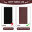 20 X 10 Inch Self Adhesive Sandpaper 3PCS Dog Scratch Pad Replacement 60 80 120grit Cat Nail File Scratcher Stickyback Sandpaper